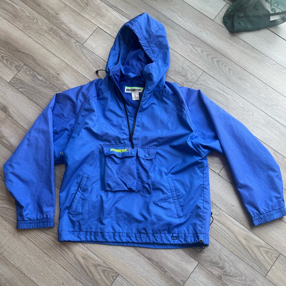 Obermeyer Blue Caribous Ski Jacket